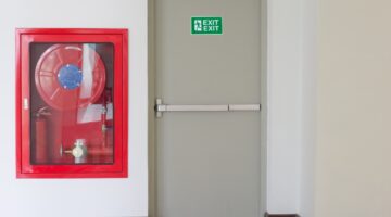 Fire door sign