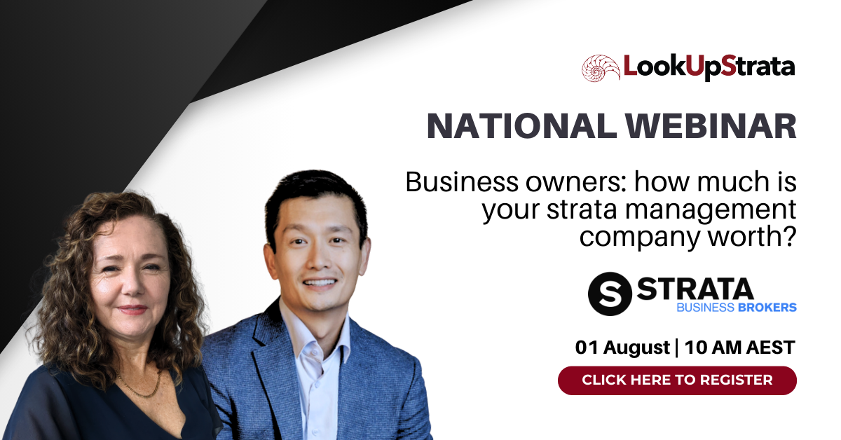 Strata Business Brokers Webinar Promo