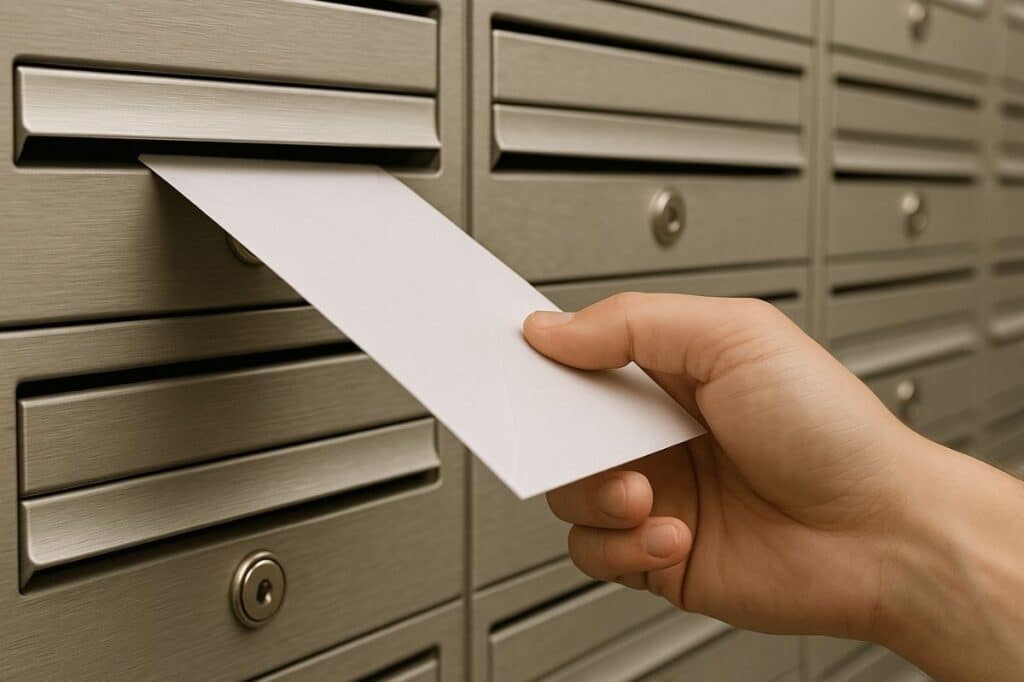 return voting papers