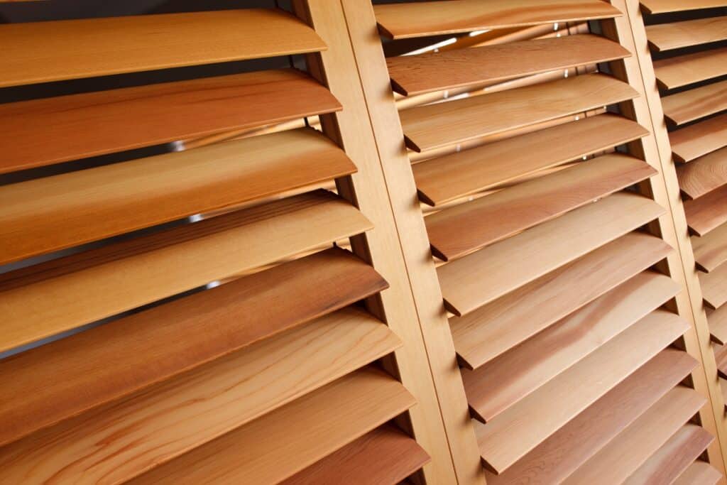 timber plantation shutters