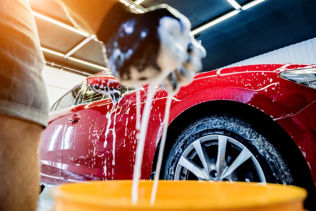 NSW owners corporation car wash bay